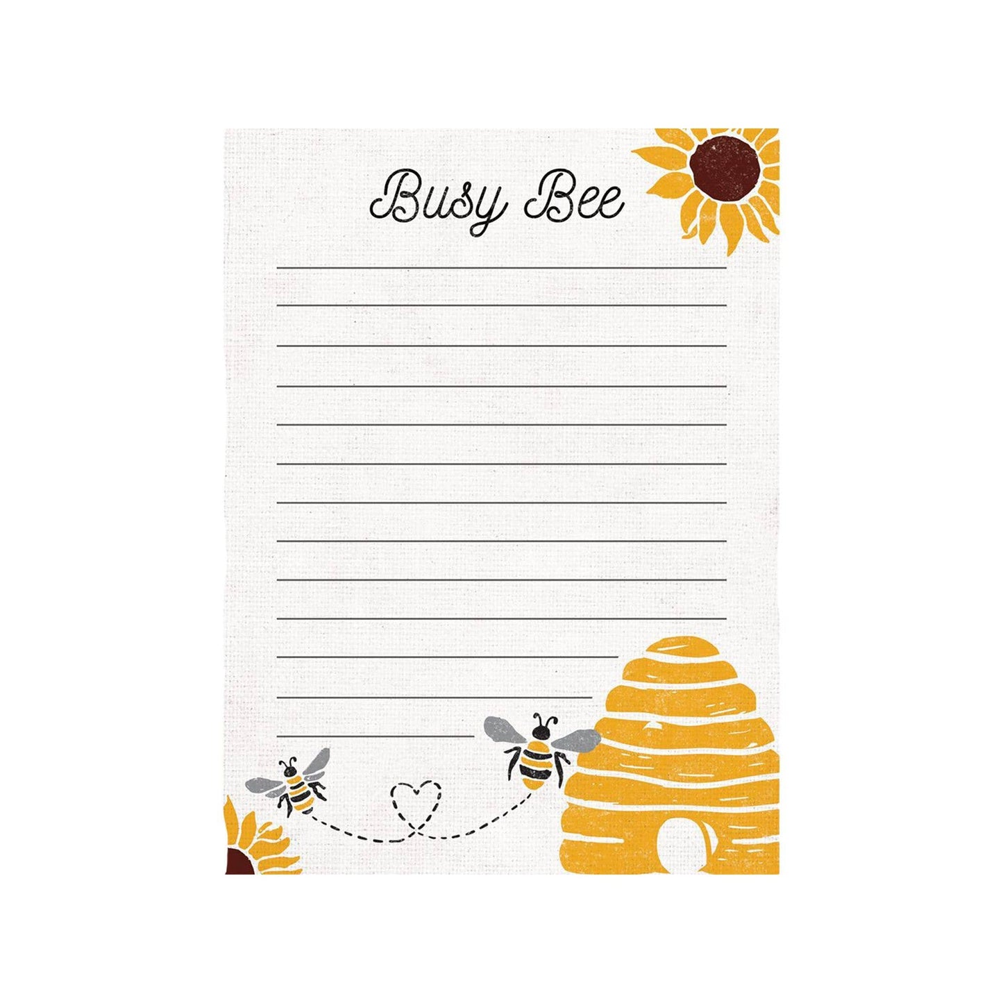 Busy Bee Mini Notepad