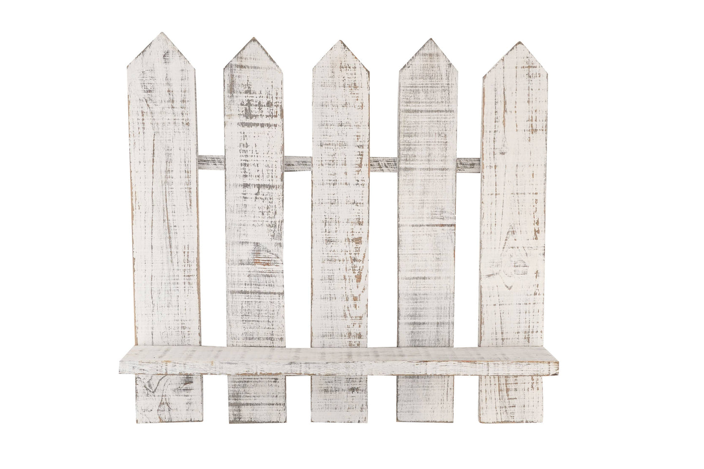 Farmhouse Picket Fence Shelf-Wall-Primitive-20x21 inches