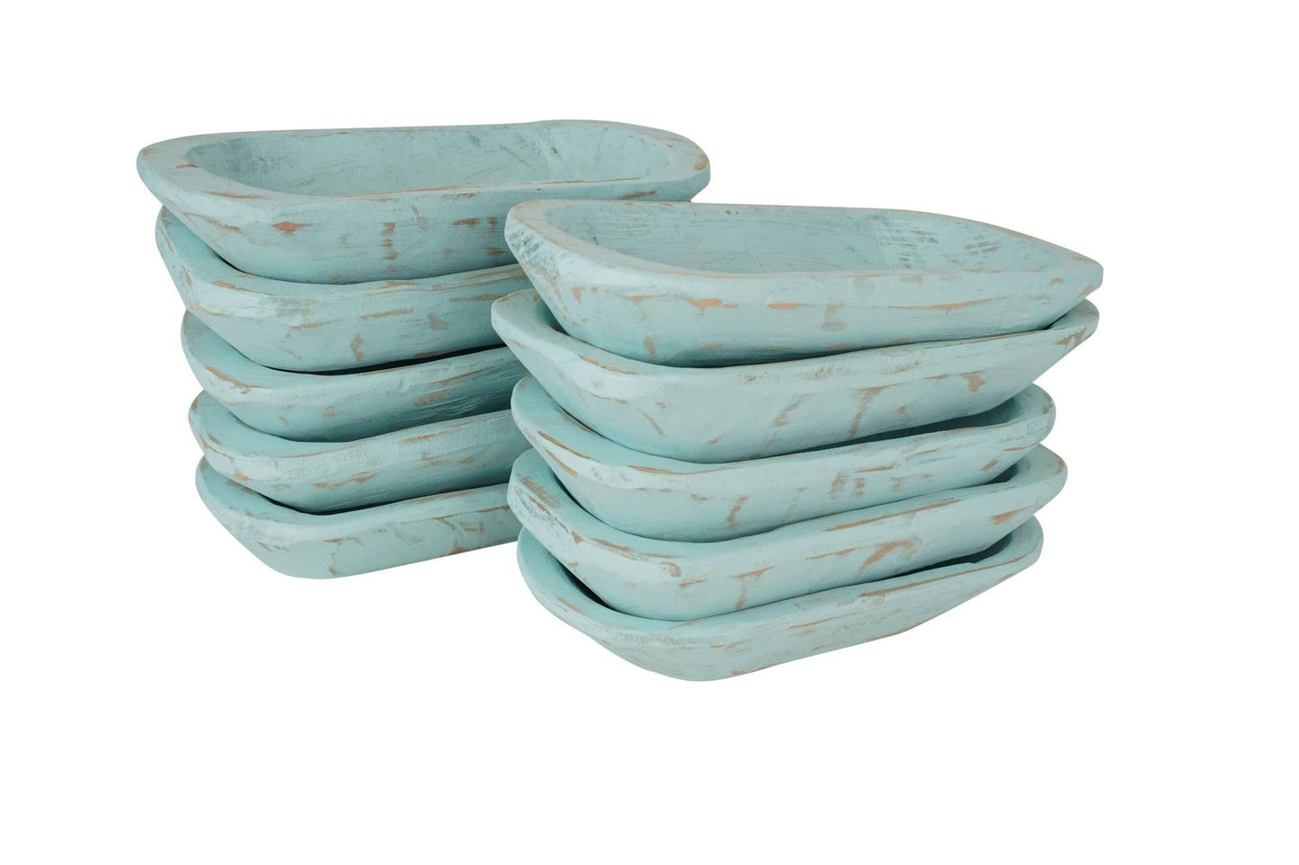 Mini Plus Dough Bowl-Candle Ready-6x12-Sea Side Blue