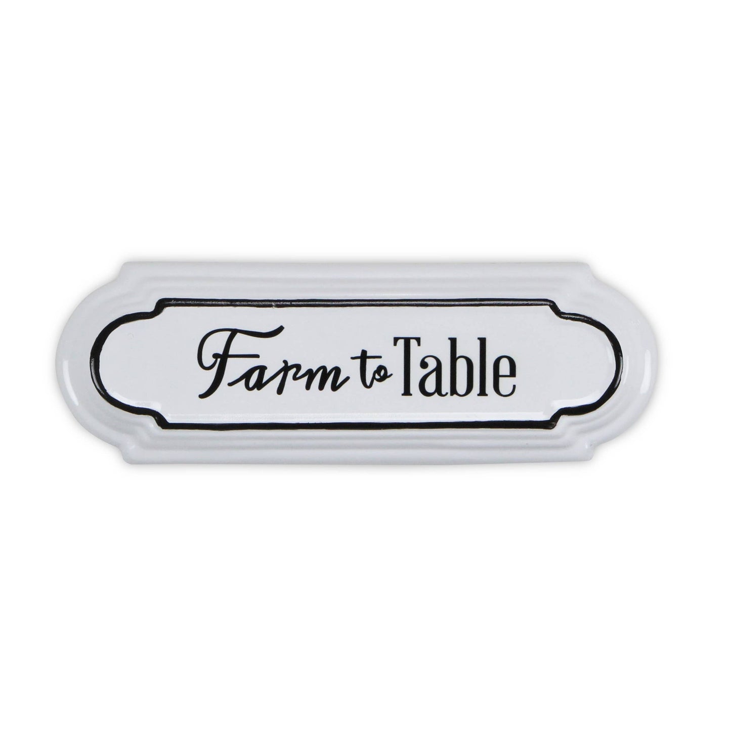 Horizontal Farm To Table Wall Sign