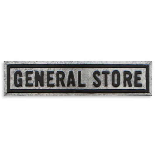 Metal Wall Decor - General Store
