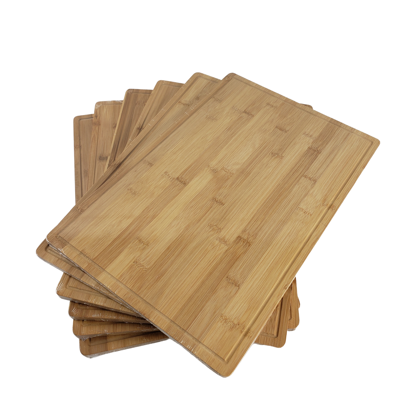 18" Extra Large Bulk Plain Bamboo Cutting Boards