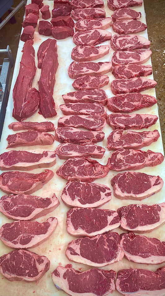 TEXAS Pasture RAISED BEEF! Grass fed, grain Finished.