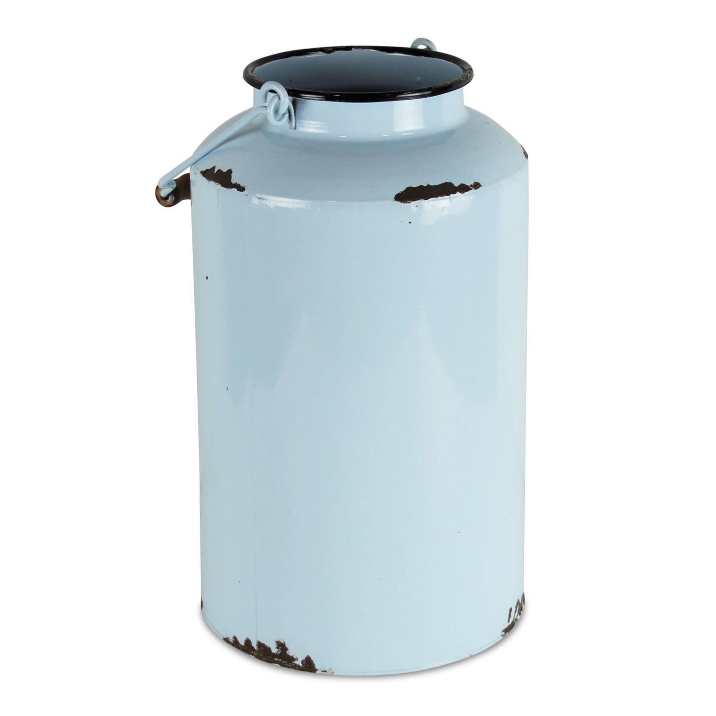 Lacquered Blue Jug with Handle